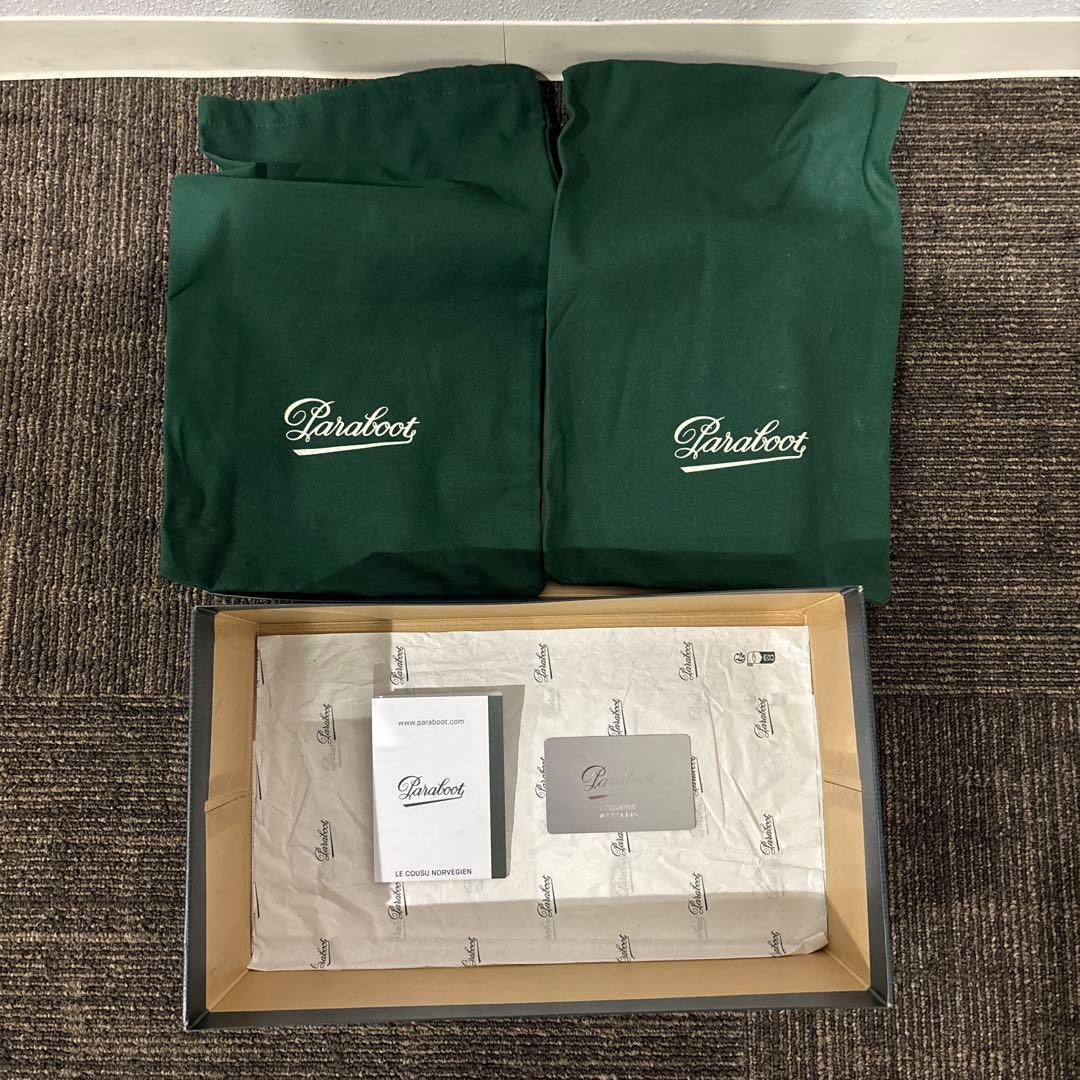 【極美品】paraboot michael パラブーツ ミカエル BBR