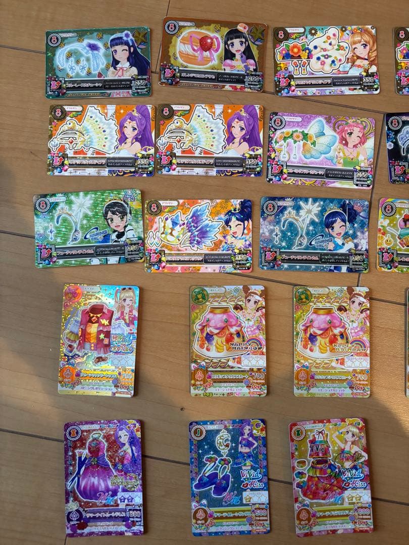 アイカツカードセット　複数枚