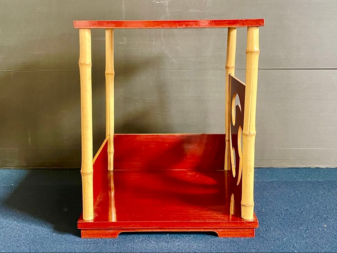 割引❣️「母」裏千家 圓能斎好写 巴棚 一斎 共箱 茶道具 （1015あ巴）