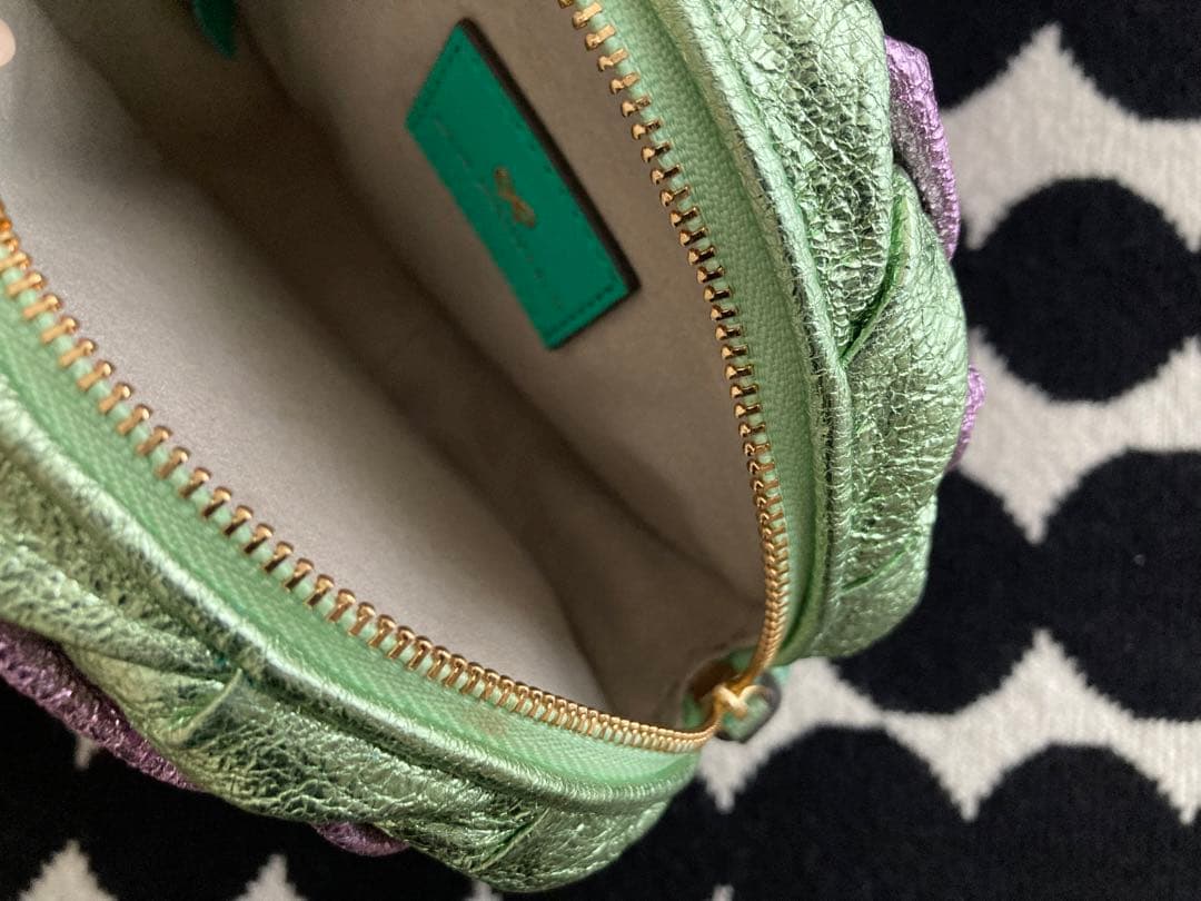 アニヤハインドマーチ メタリック パステルバッグ クラッチ