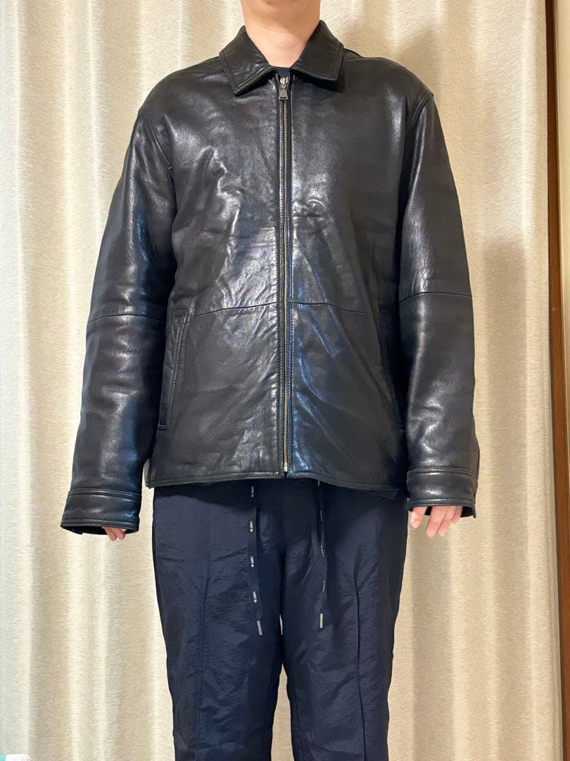 90s   カルバンクライン レザージャケット