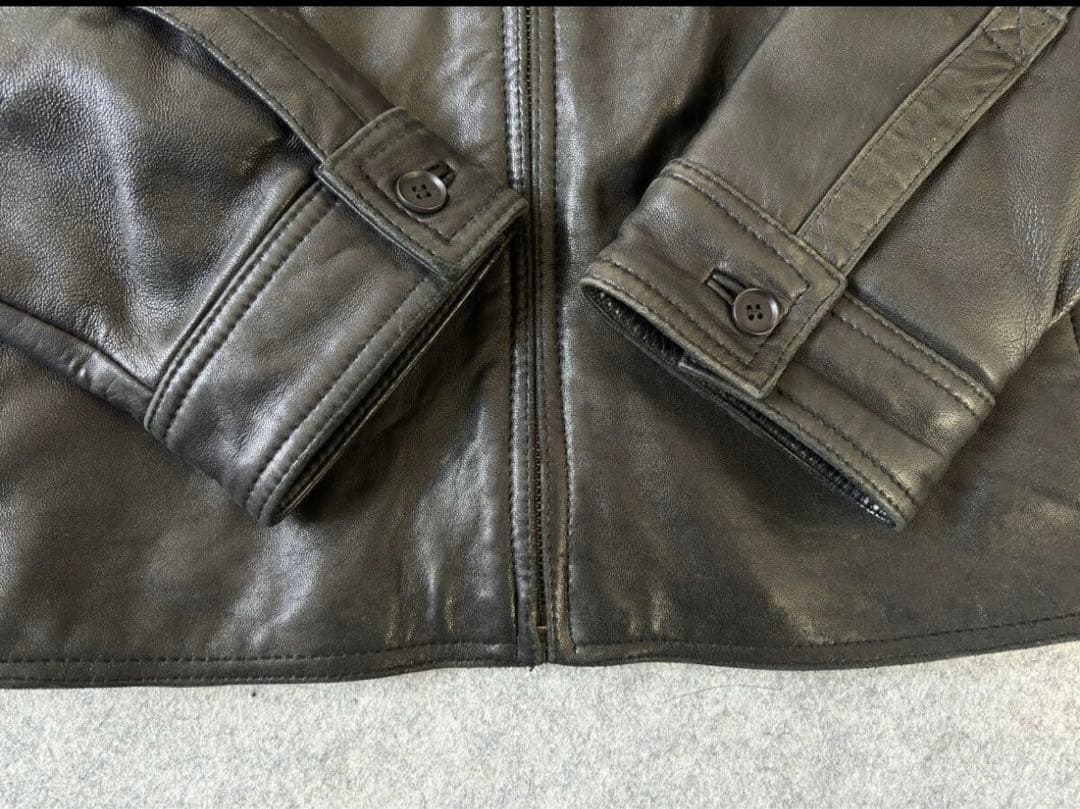 90s   カルバンクライン レザージャケット