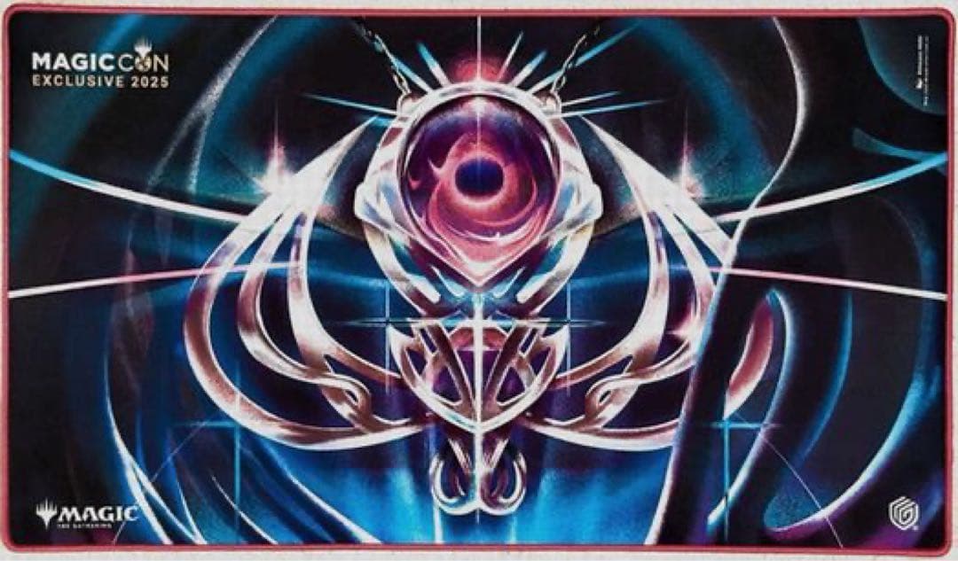 マジックコンラスベガス2025 限定スティッチドプレイマット《金属モックス》