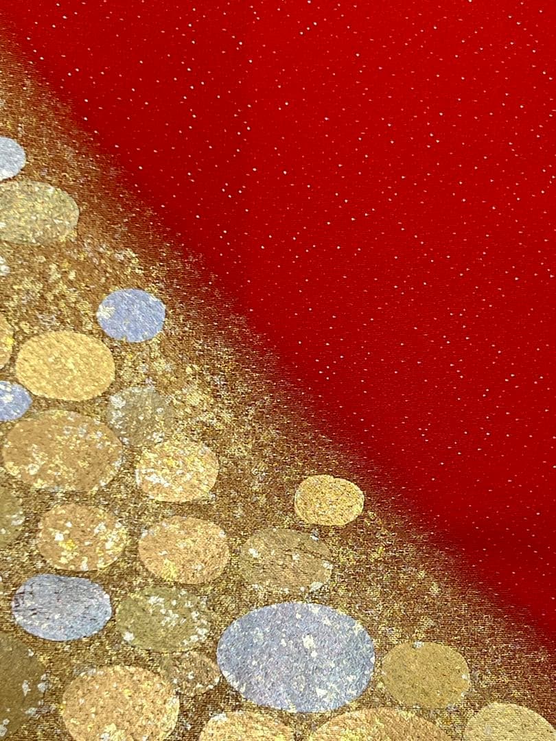 堀省平　振り袖　フルセット　長襦袢　成人式　金彩加工　銀通し　落款入り　657