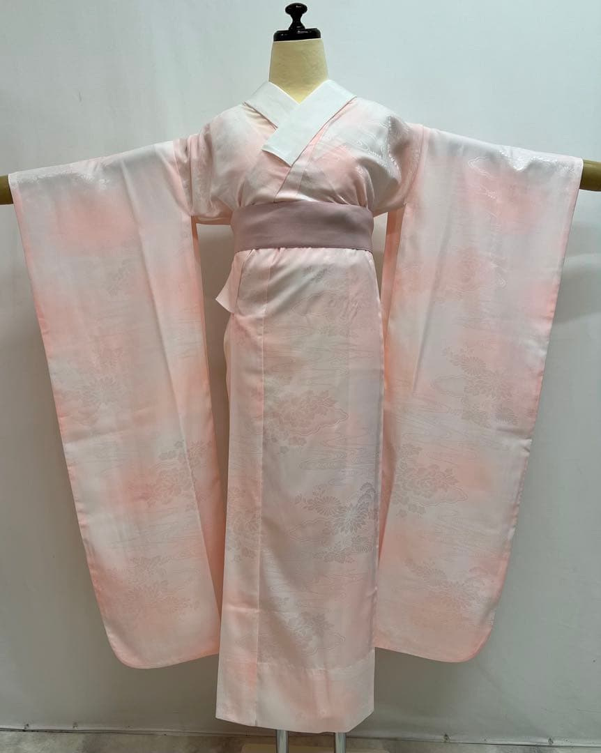 堀省平　振り袖　フルセット　長襦袢　成人式　金彩加工　銀通し　落款入り　657