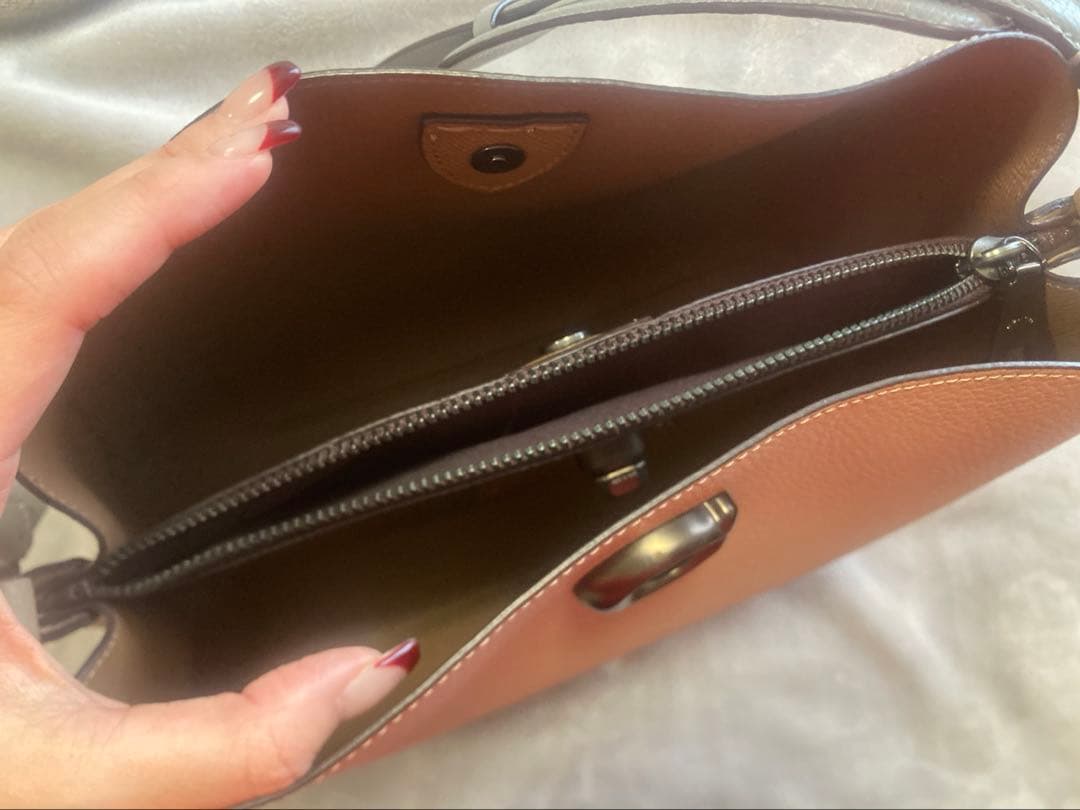 【未使用✴︎注意事項有】コーチ ウィロウ ショルダーバッグ