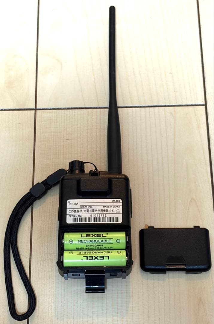 ICOM IC-R6 受信機 オプション付き