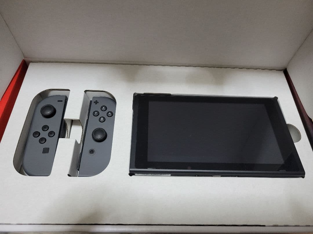 Nintendo Switch グレー 本体　バッテリー強化版　スイッチ