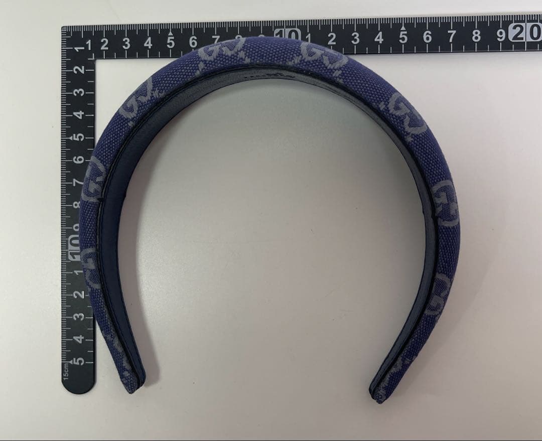 GUCCI (グッチ )GGキャンバス ヘアバンド カチューシ