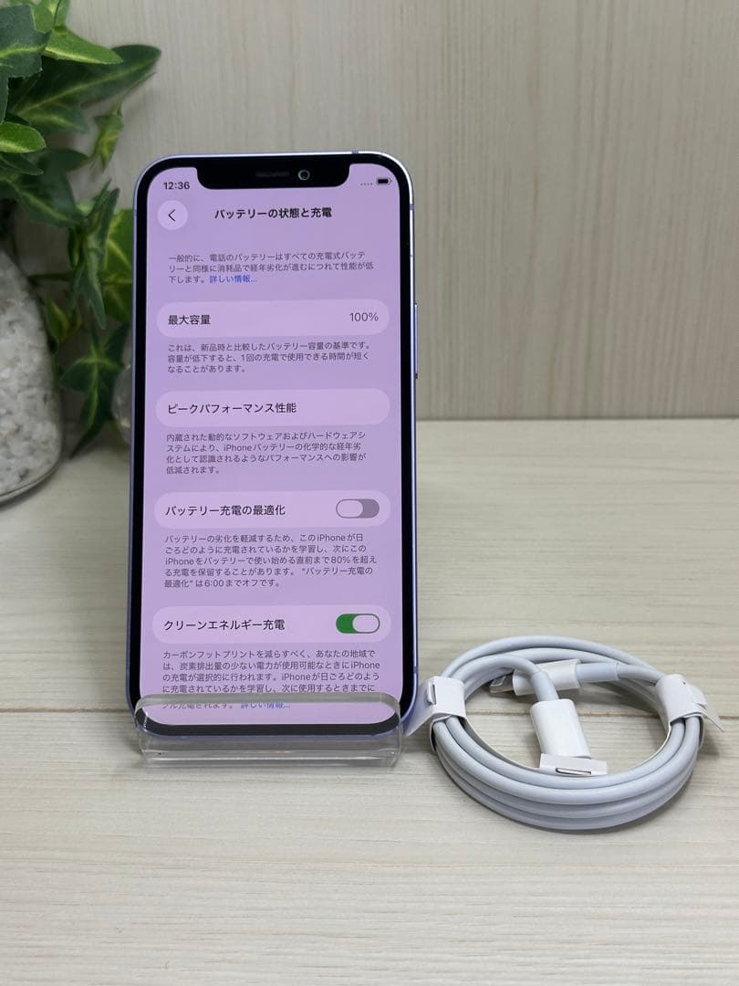 ✅✨美品・100％✨iPhone 12 mini 256GB❣️SIM フリー ✨