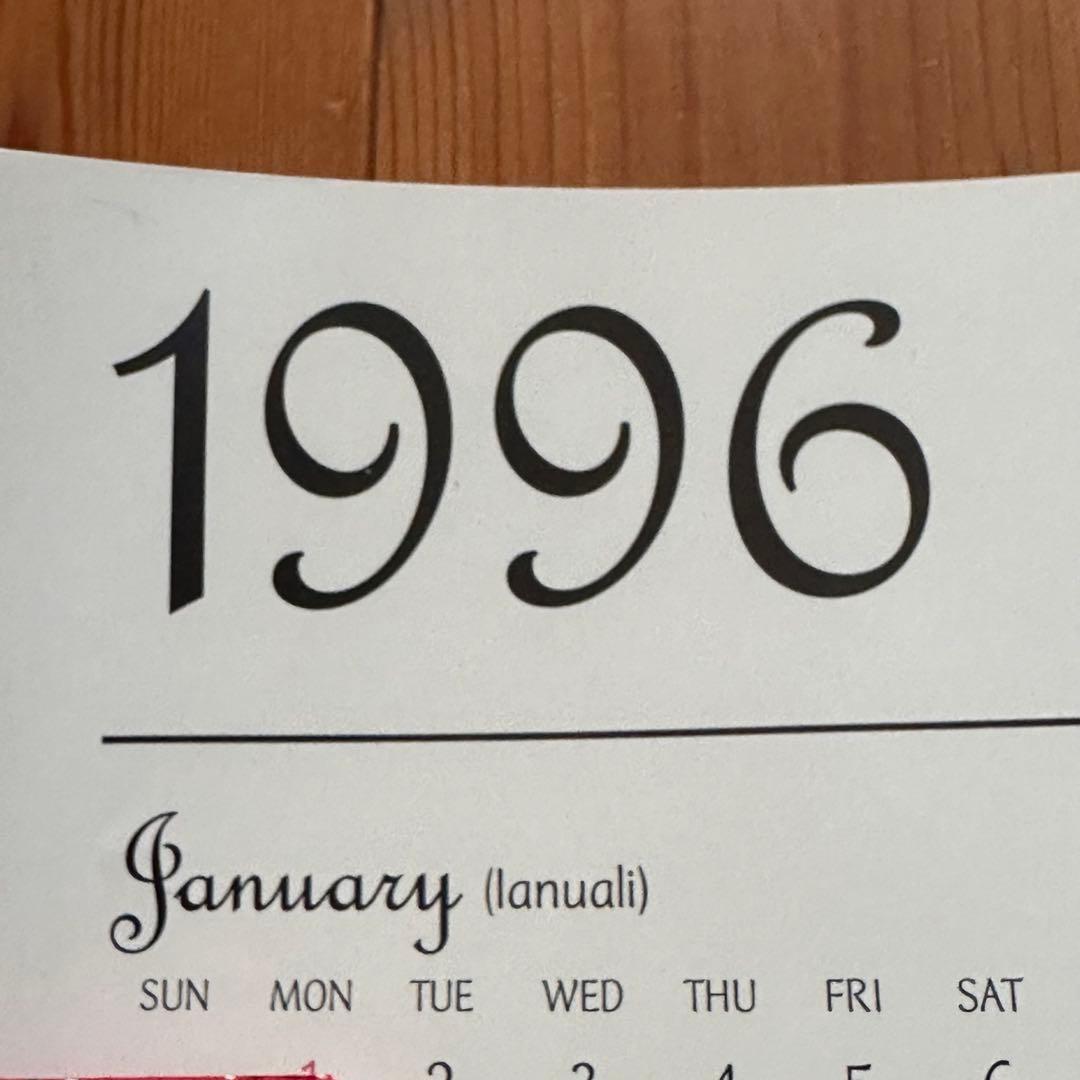 96年旧ロゴHAWAIIAN AIRハワイアン航空オリジナルカレンダーポスター4