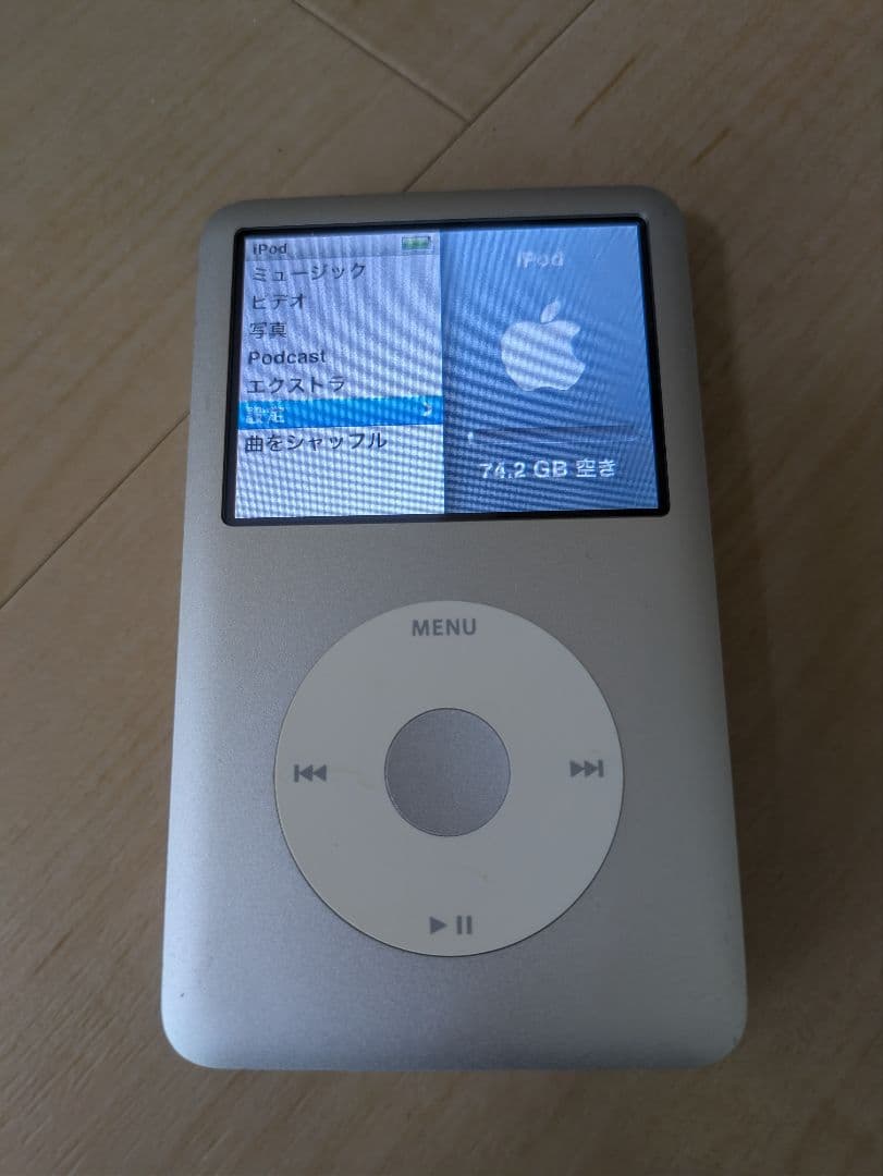 Apple iPod classic 80gb a1238 シルバー