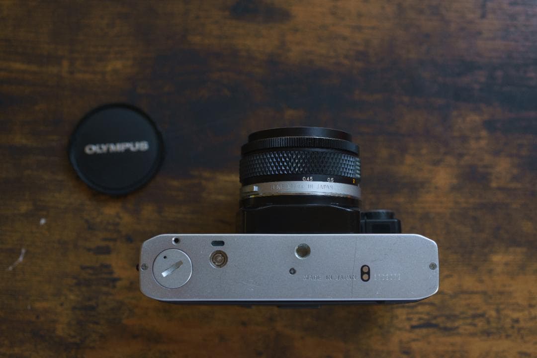 動作品 OLYMPUS OM10 + Mアダプター&レンズ2本 付属