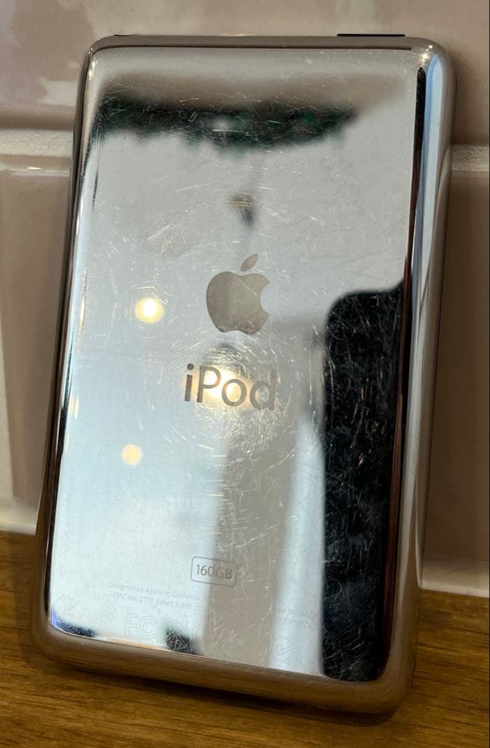 動作確認済み iPod Classic 160GB ブラック USBケーブル付