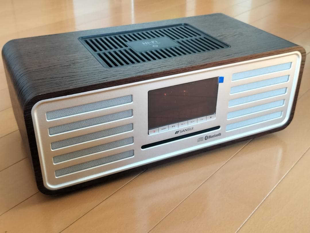 【美品】SANSUI SMS-850BT 真空管ハイブリッドCDステレオシステム