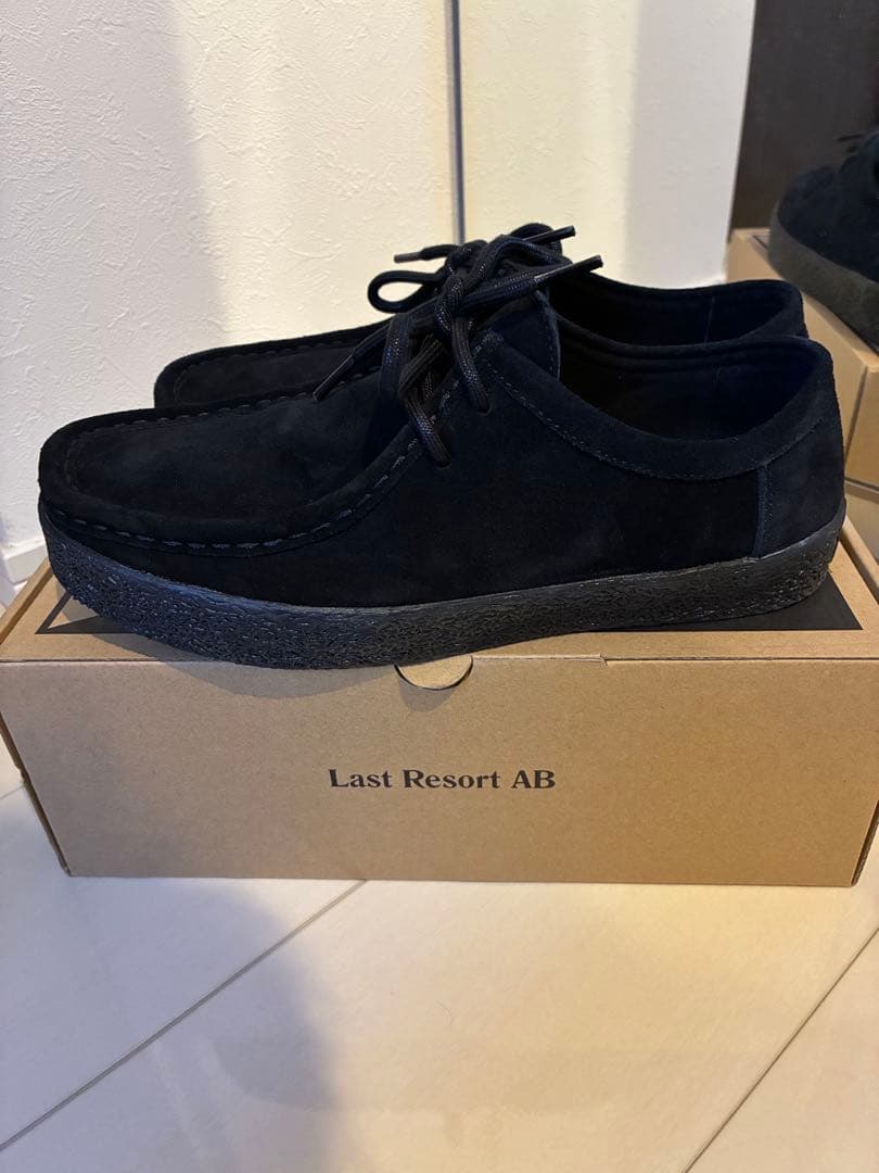 Last Resort AB ブラック ワラビークラークス　26.5cm
