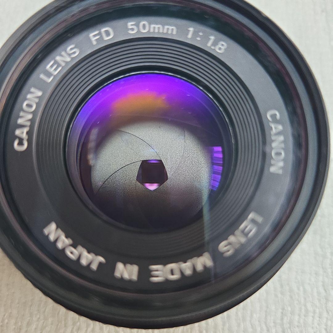 完動品★Canon AE-1 FD 50mm f/1.8 + 望遠ズーム