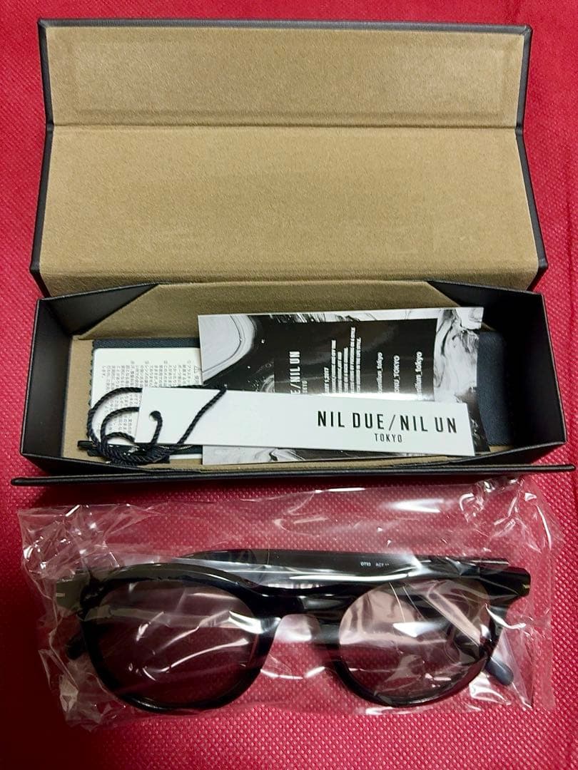 ミュージシャン NIL DUE / NIL UN BOSTON GLASSES/SMOKY