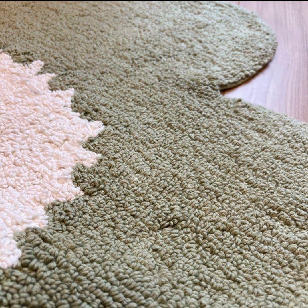 新品未使用 Unikko ウニッコ marimekko バスマット ラグ