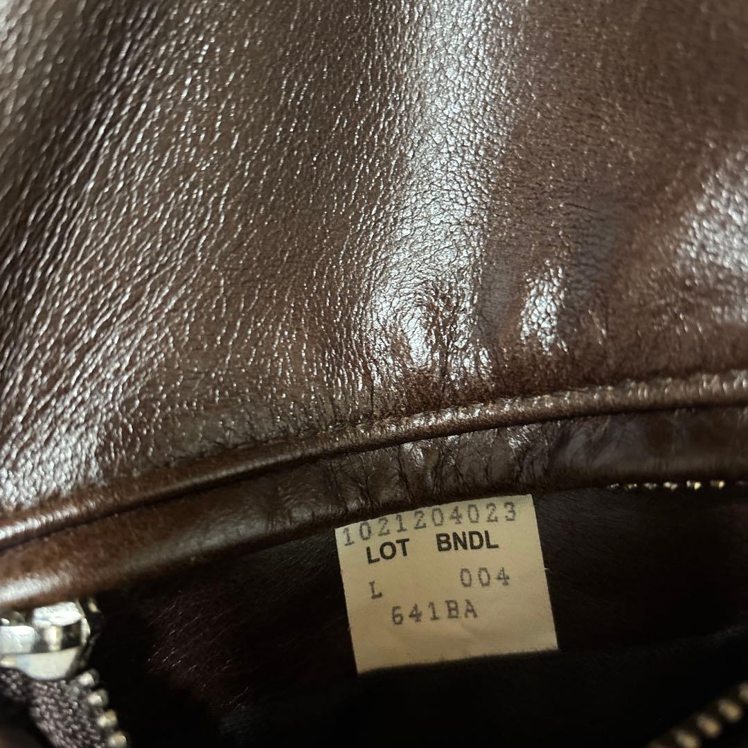 超美品schott&ABathingApeコラボLサイズ