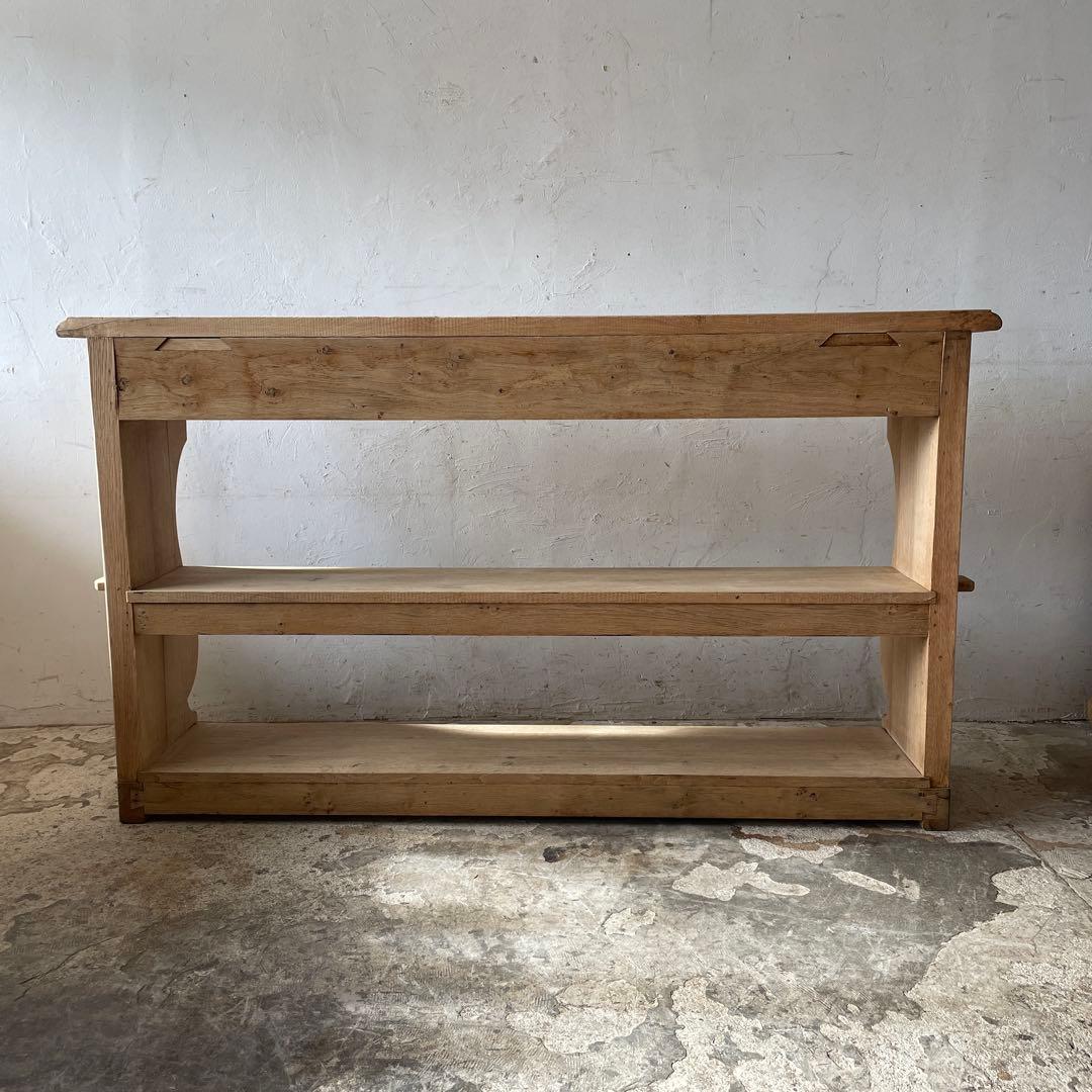 年末・年始SALE ビンテージ　ドロワーオープンカウンターコンソール　剥離