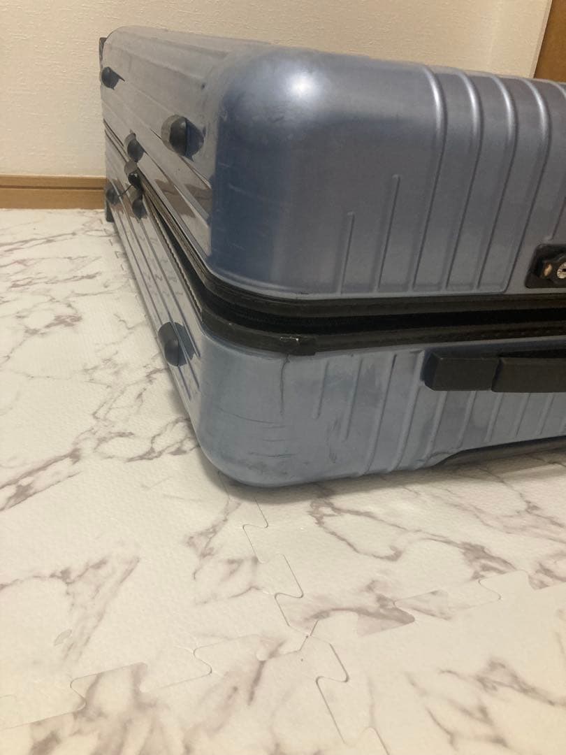 RIMOWA（リモワ）　サルサエアー　4輪　91L 美品　キャリーケース　ブルー
