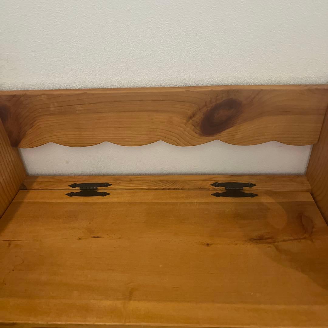 カントリー　カントリー調　ハート　ベンチ　収納ベンチ　収納　カントリー家具