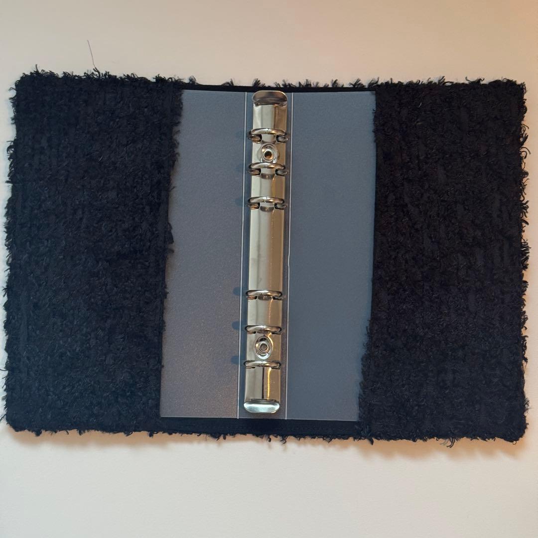 バインダーカバー　ブラックボア　韓国　貯金