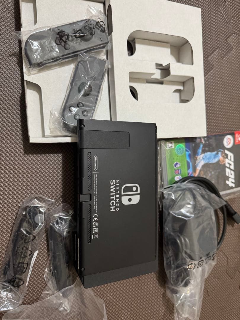 Nintendo Switch グレー 本体 + FC24