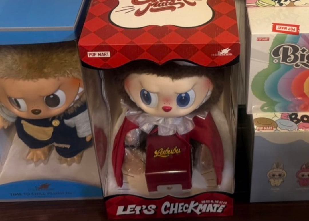 POP MART Let's Checkmate ぬいぐるみ　ラブブ