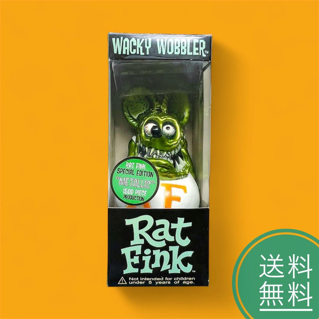 【送料無料❗️限定1500体】RatFinkラットフィンク 箱付き ボビングヘッド