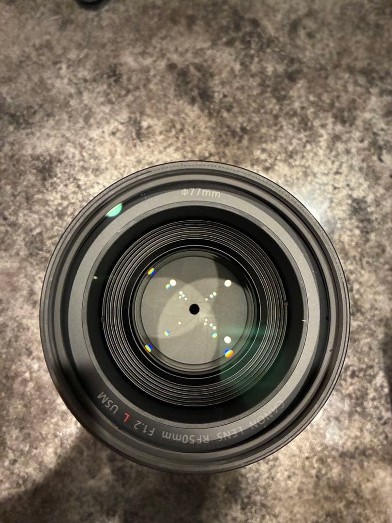 美品　Canon RF50mm F1.2 L USM 元箱　付属品あり