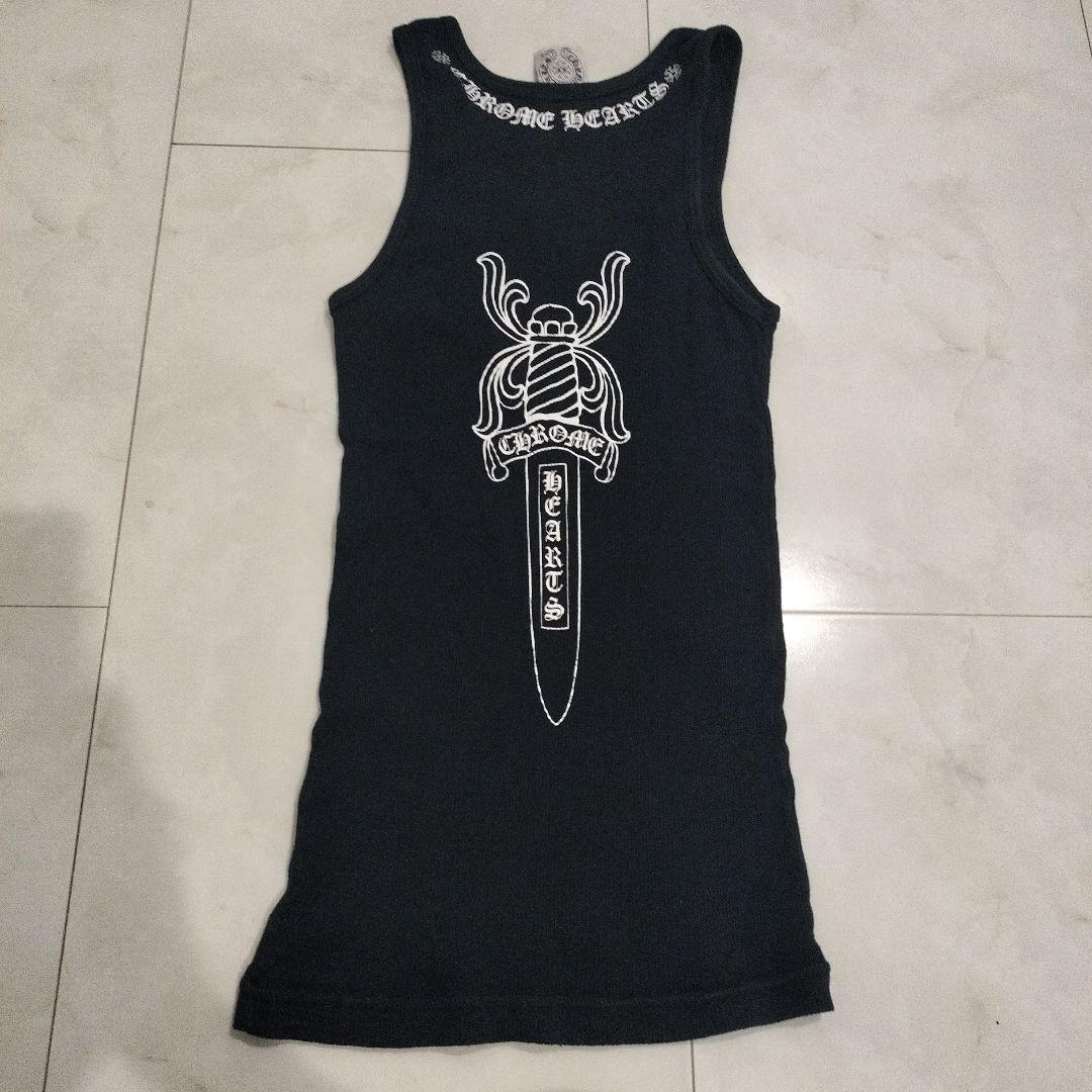 CHROME HEARTS ブラックタンクトップ