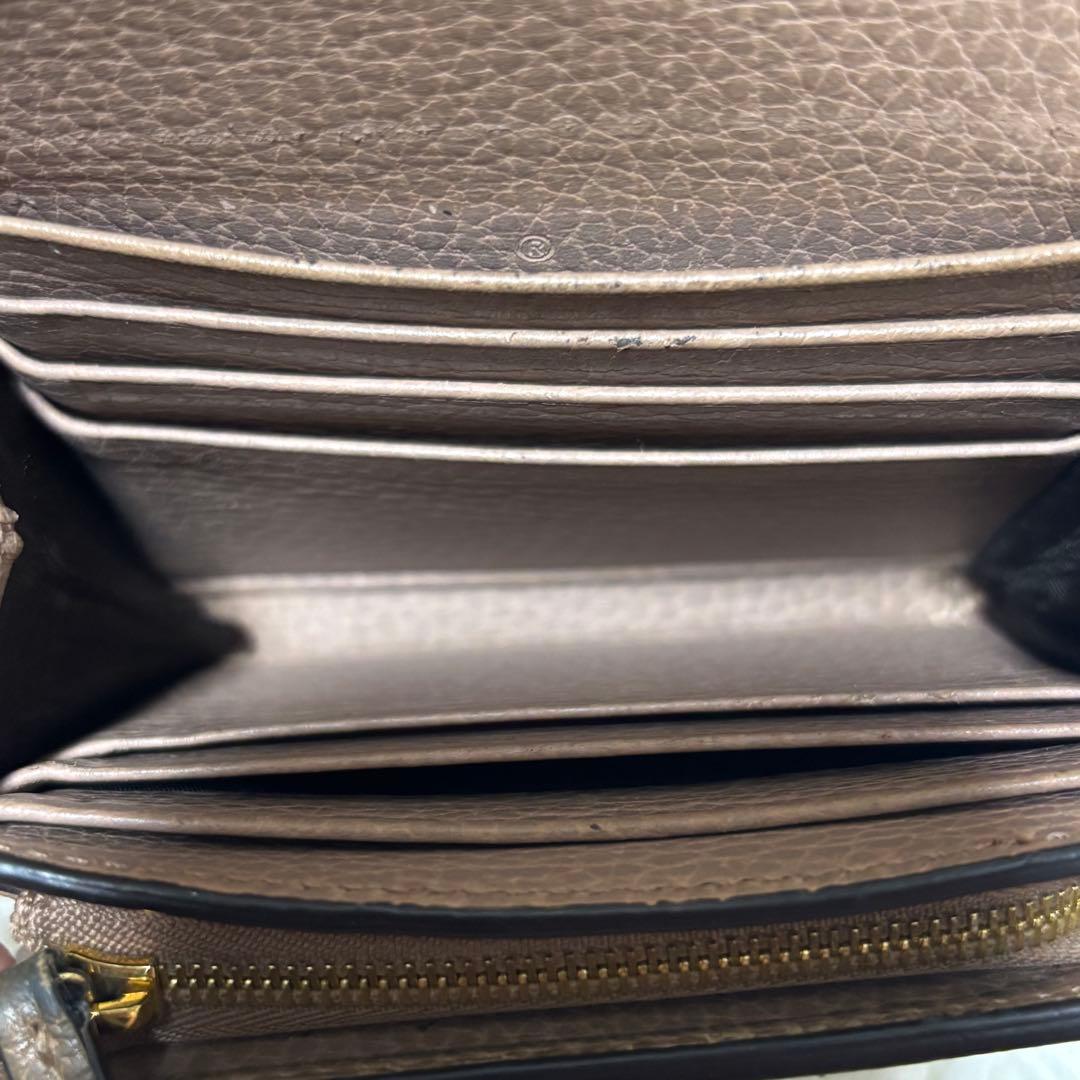 グッチ　GUCCI GGマーモンド　二つ折り財布