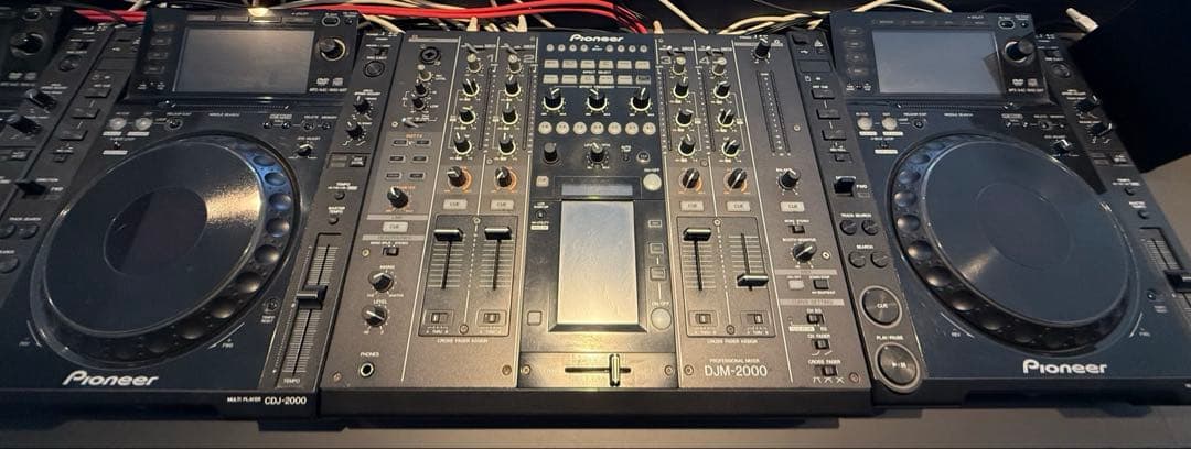 Pioneer CDJ-2000 ×2台 / DJM-2000