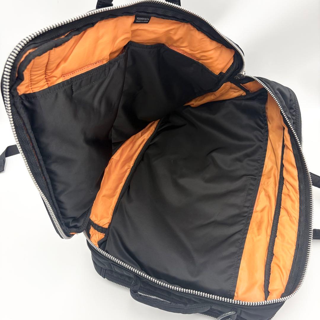 ポーター タンカー 3way ブリーフケース リュック 2層 黒 ナイロン A4