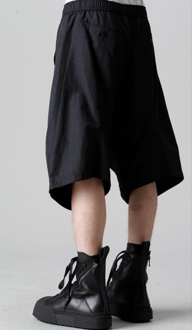 超美品！！ユリウス23PRE FWサルエル6部丈ハーフパンツ