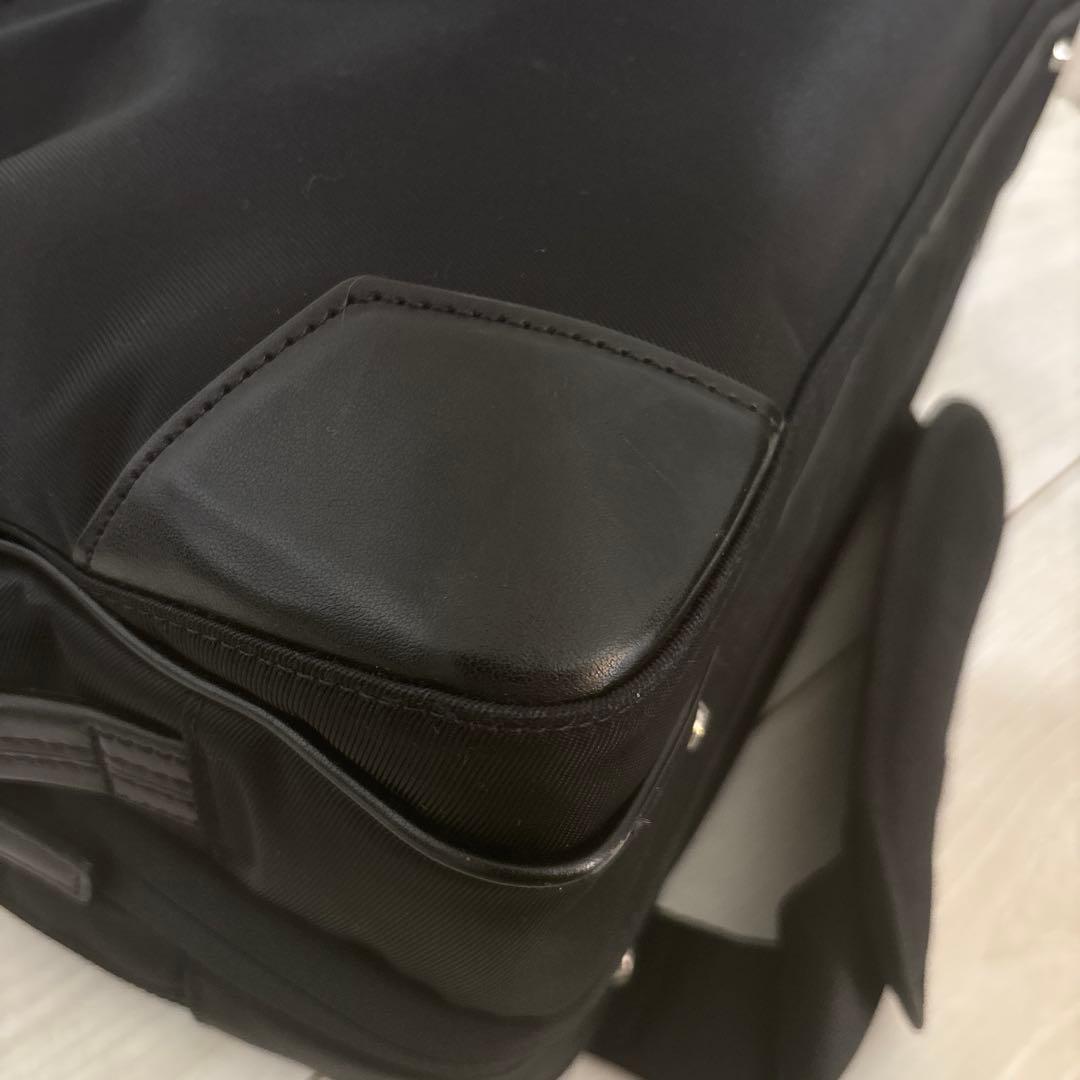 【訳あり】サムソナイト　エピッド3 ブリーフケース　ブラック×オレンジ　EXP