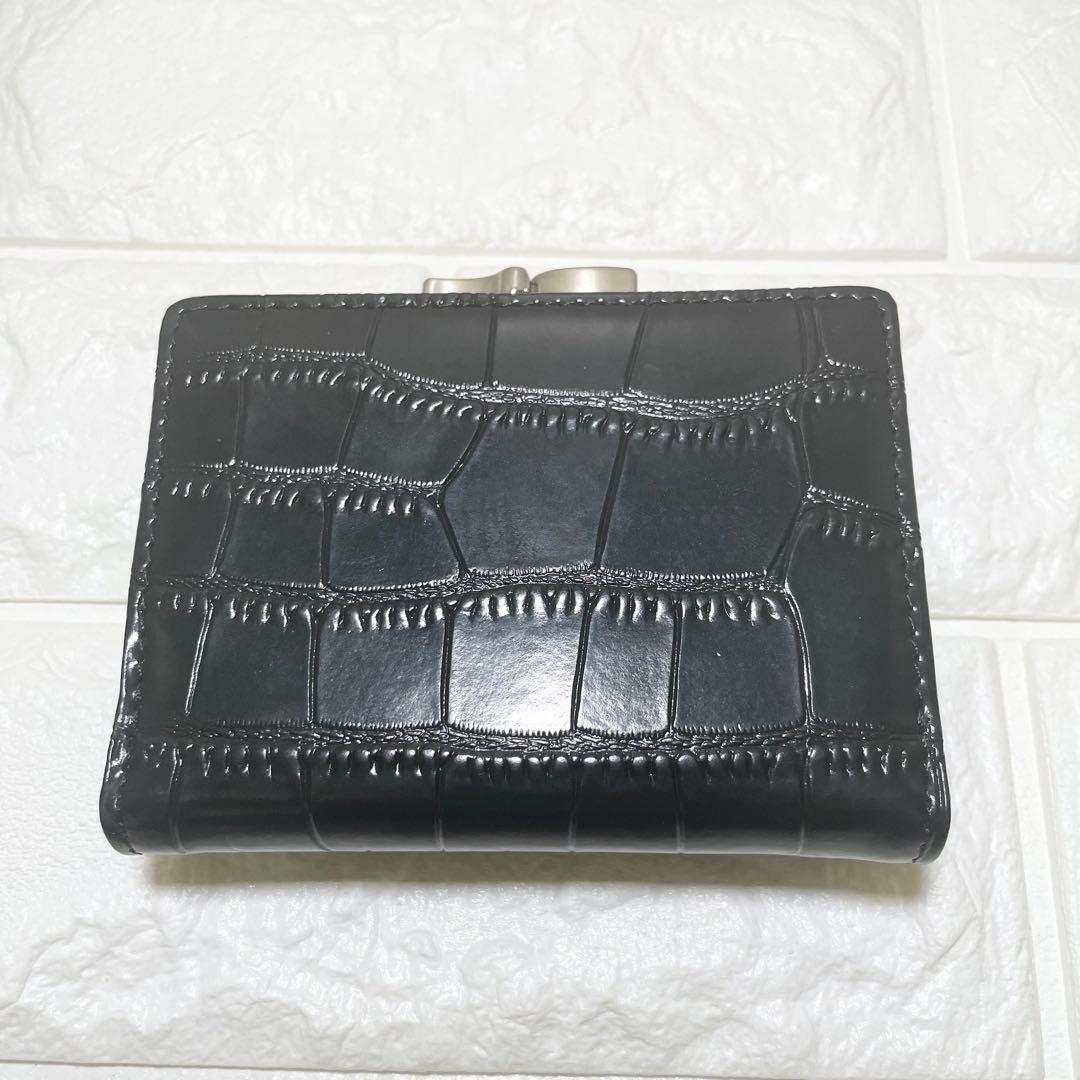 【新品未使用】ヴィヴィアンウエストウッド　三つ折り財布　ブラック