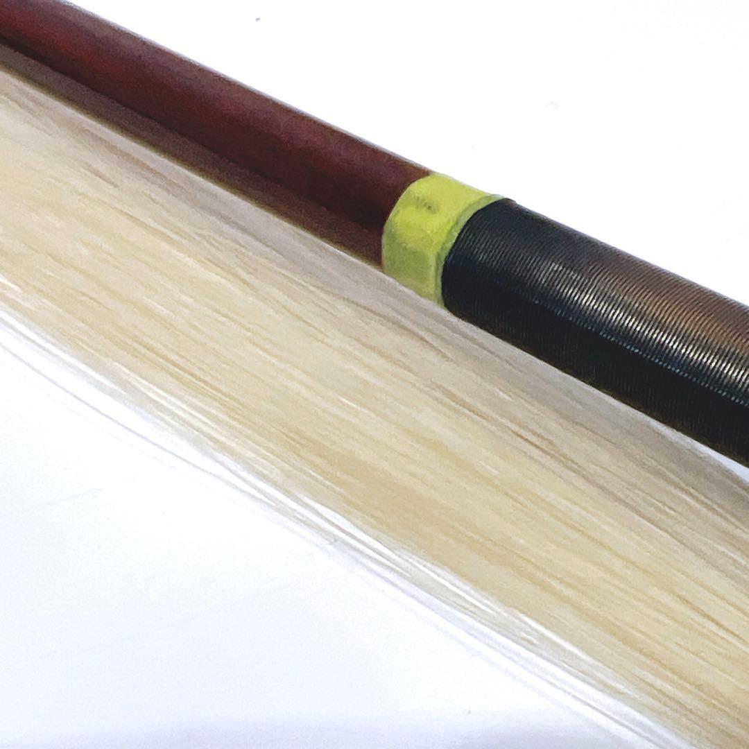 【高級】archet バイオリン弓 4/4サイズ　アルシェ　張り替え不用
