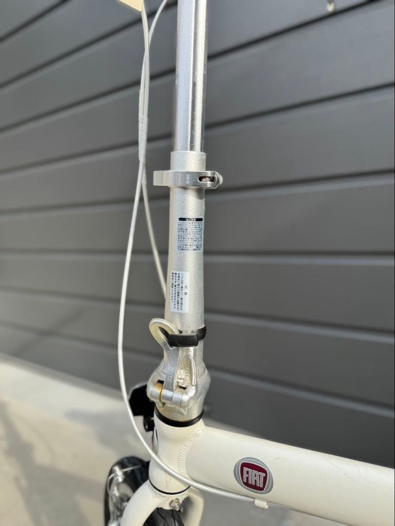 FIAT！【折畳自転車】 走行等問題なしFIATオーナーに　折りたたみバッグ付き