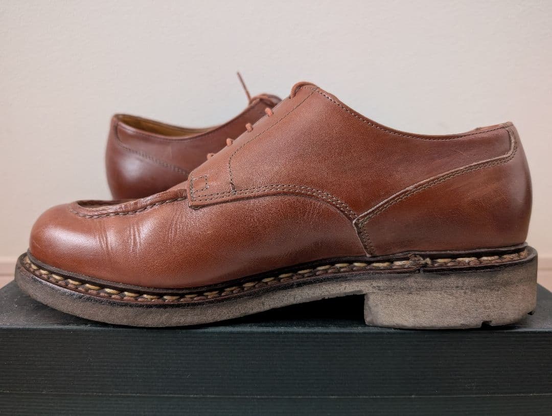 パラブーツ　シャンボード(マロンカラー)　UK8　ケアグッズ付