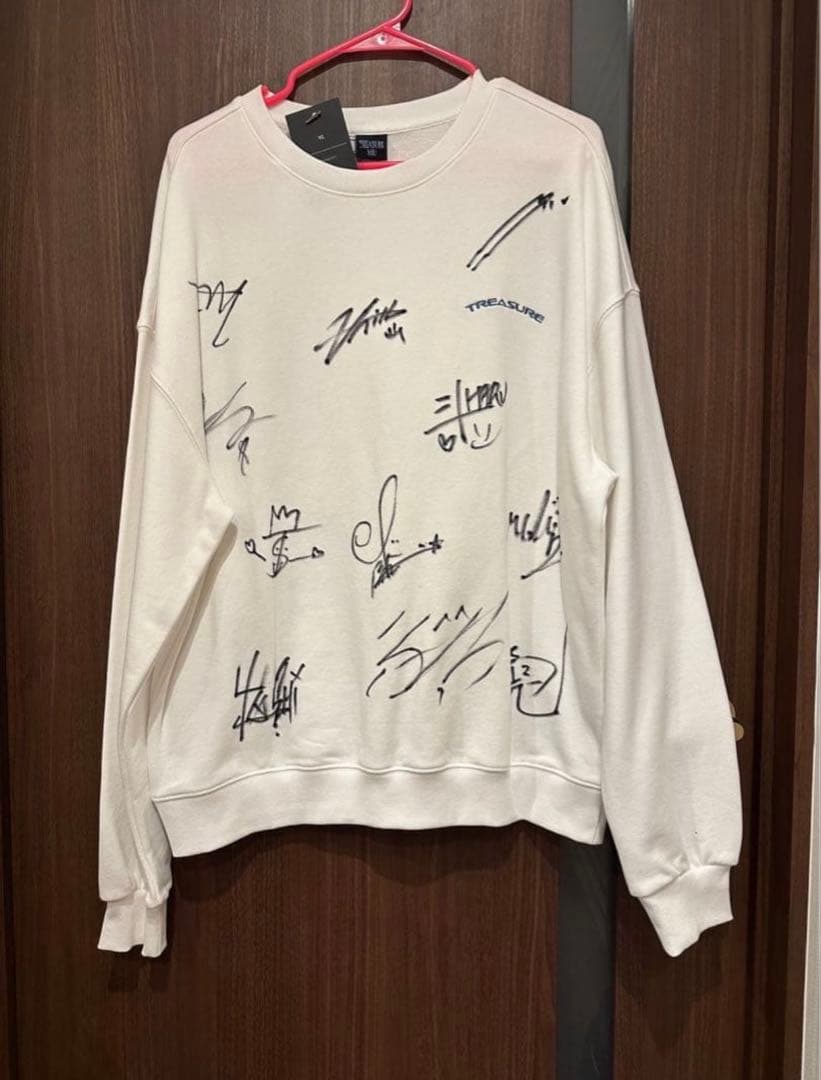 TREASURE 全員サイン 直筆 スウェット