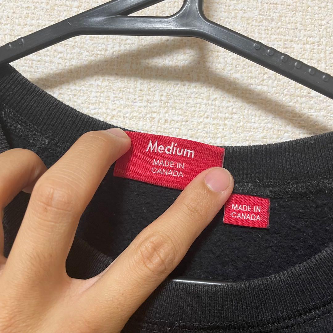 Supreme ブラック スウェットTシャツ playboy