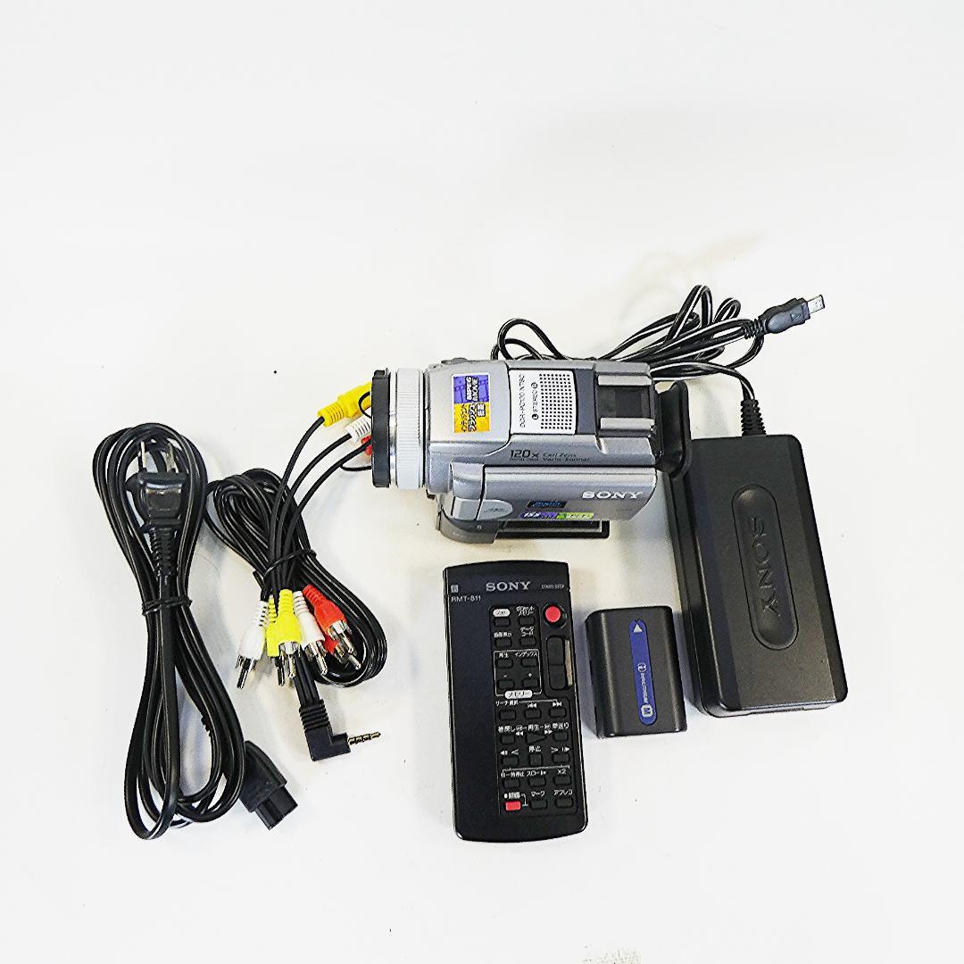 動作品ソニー DCR-PC120 MiniDVビデオカメラ　DVDダビングに最適