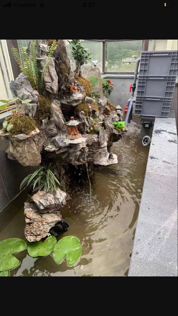 濾過器 45wポンプ付き池フィルター万能濾過装置 池フィルター最高濾過装置大