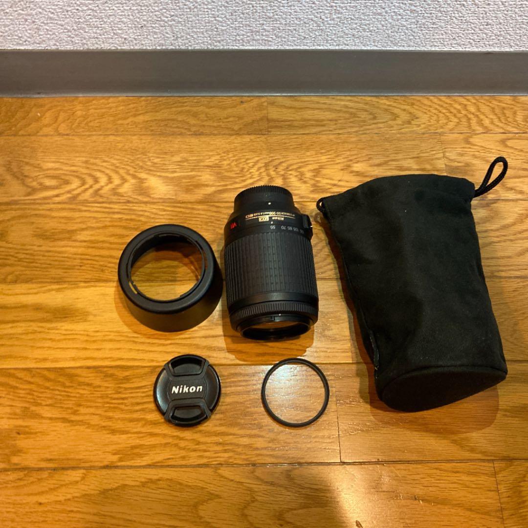 ニコン望遠レンズ　AF-S DX55-200 手ブレ補正