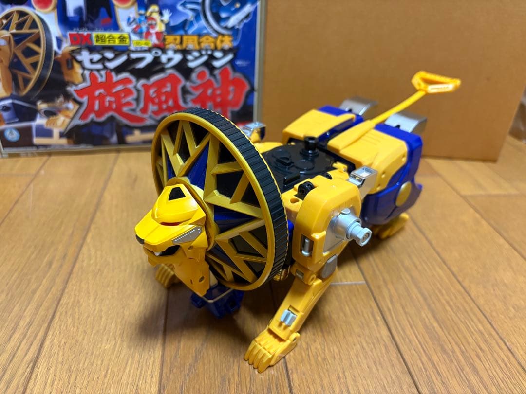 忍風戦隊ハリケンジャー DX超合金 忍風合体 旋風神