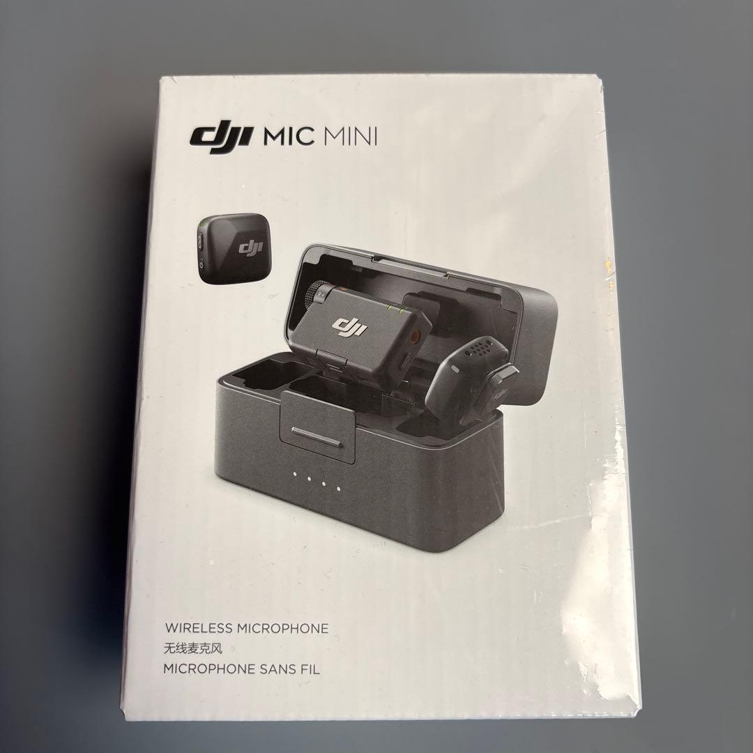【新品未開封】DJI MIC MINI ワイヤレスマイクロフォン