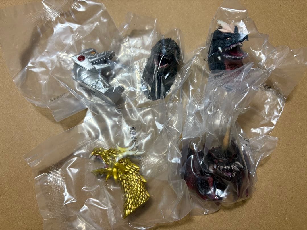 一番くじ ゴジラ−1.0 H賞 モンスターヘッドマグネット 5個セット 未開封
